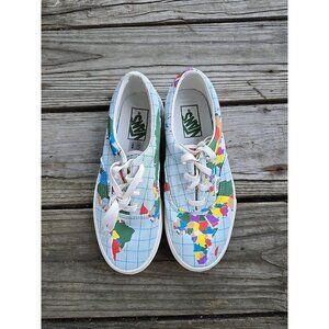Vans Era Save Our Planet World Map Globe Earth Size US 7 Women New